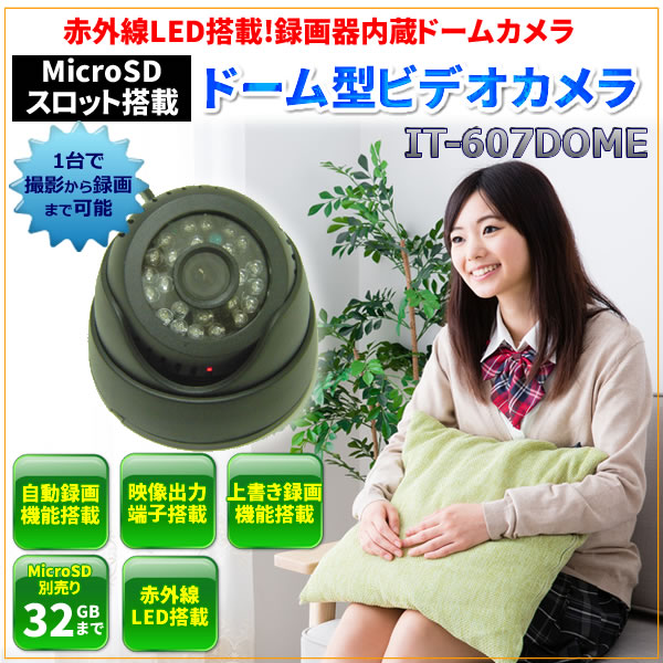 MicroSDåܥɡ෿ӥǥ顡IT-607DOME